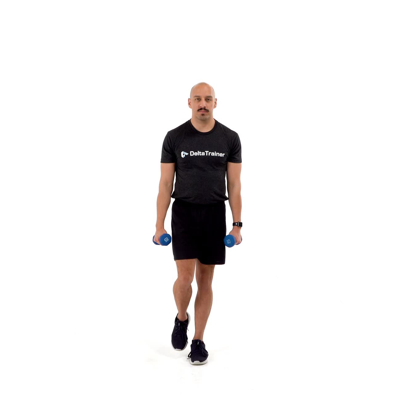 Single Leg Dumbbell Deadlift To Press with trainwell