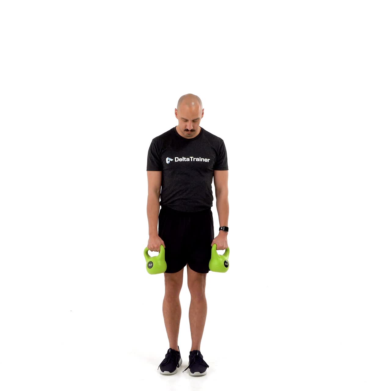Single Leg Kettlebell Deadlift To Press with trainwell