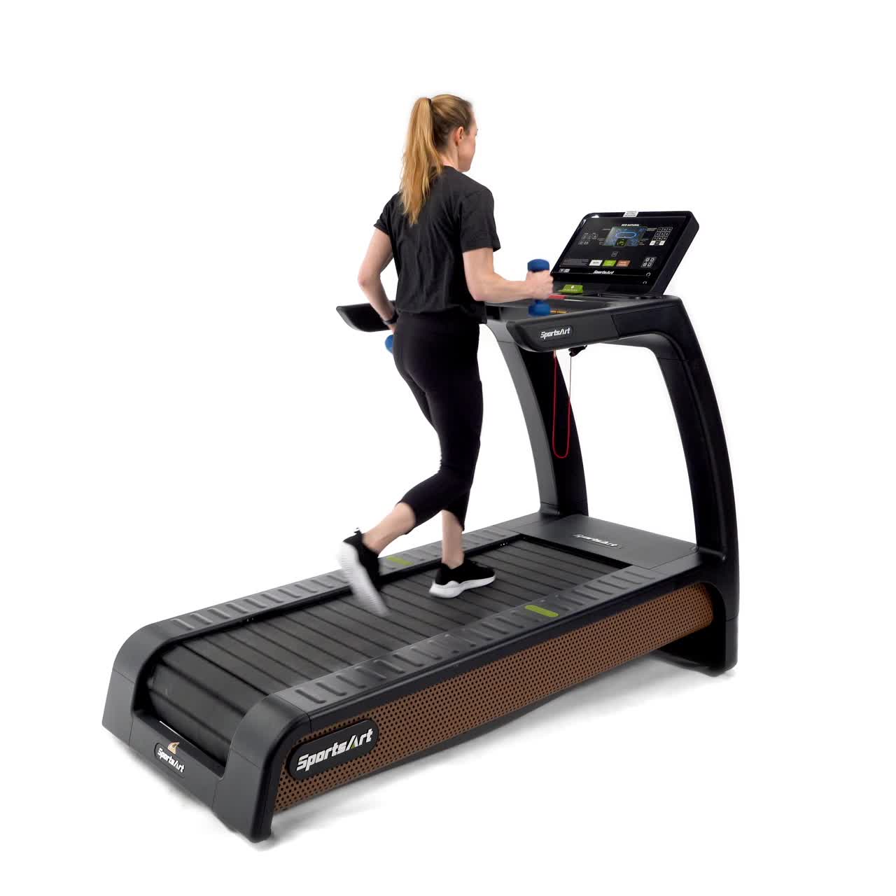 Weighted Machine Walk with trainwell