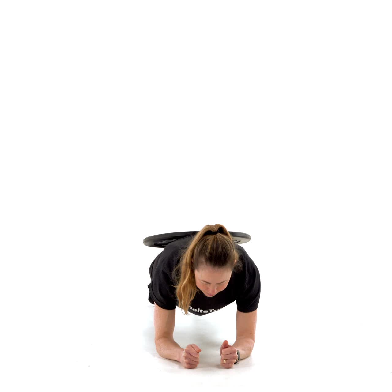 Weighted Plank with trainwell