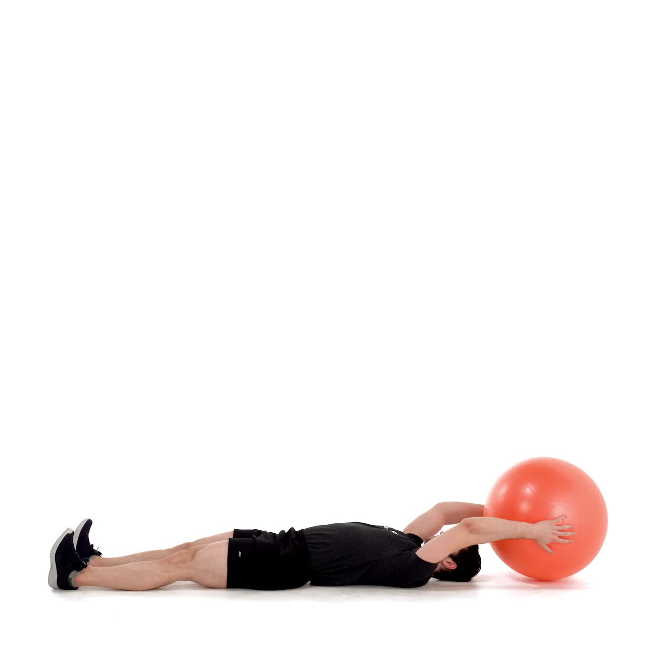 Yoga Ball Hands To Feet with trainwell
