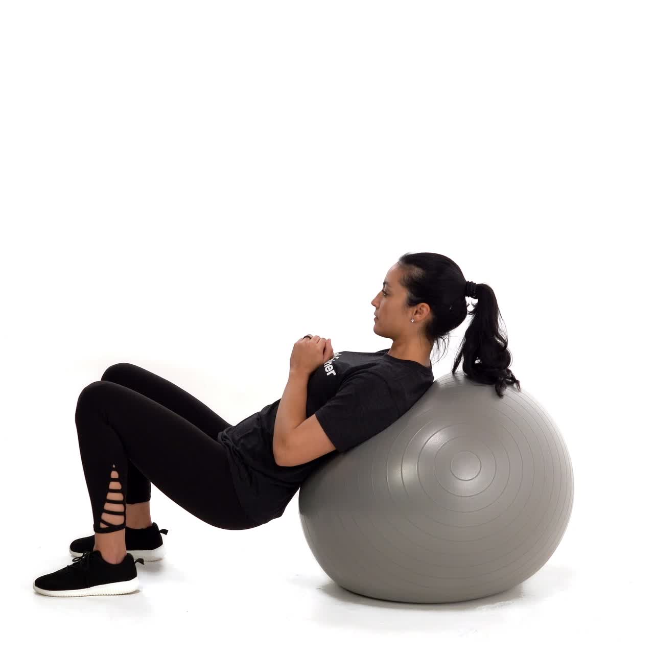 Yoga Ball Hip Thrust with trainwell