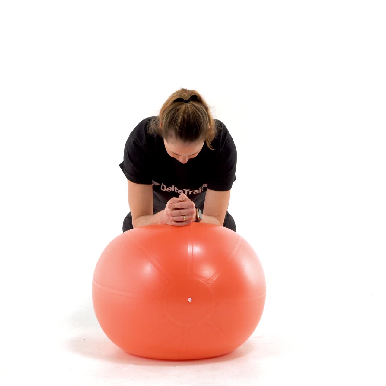 Yoga Ball Plank with trainwell